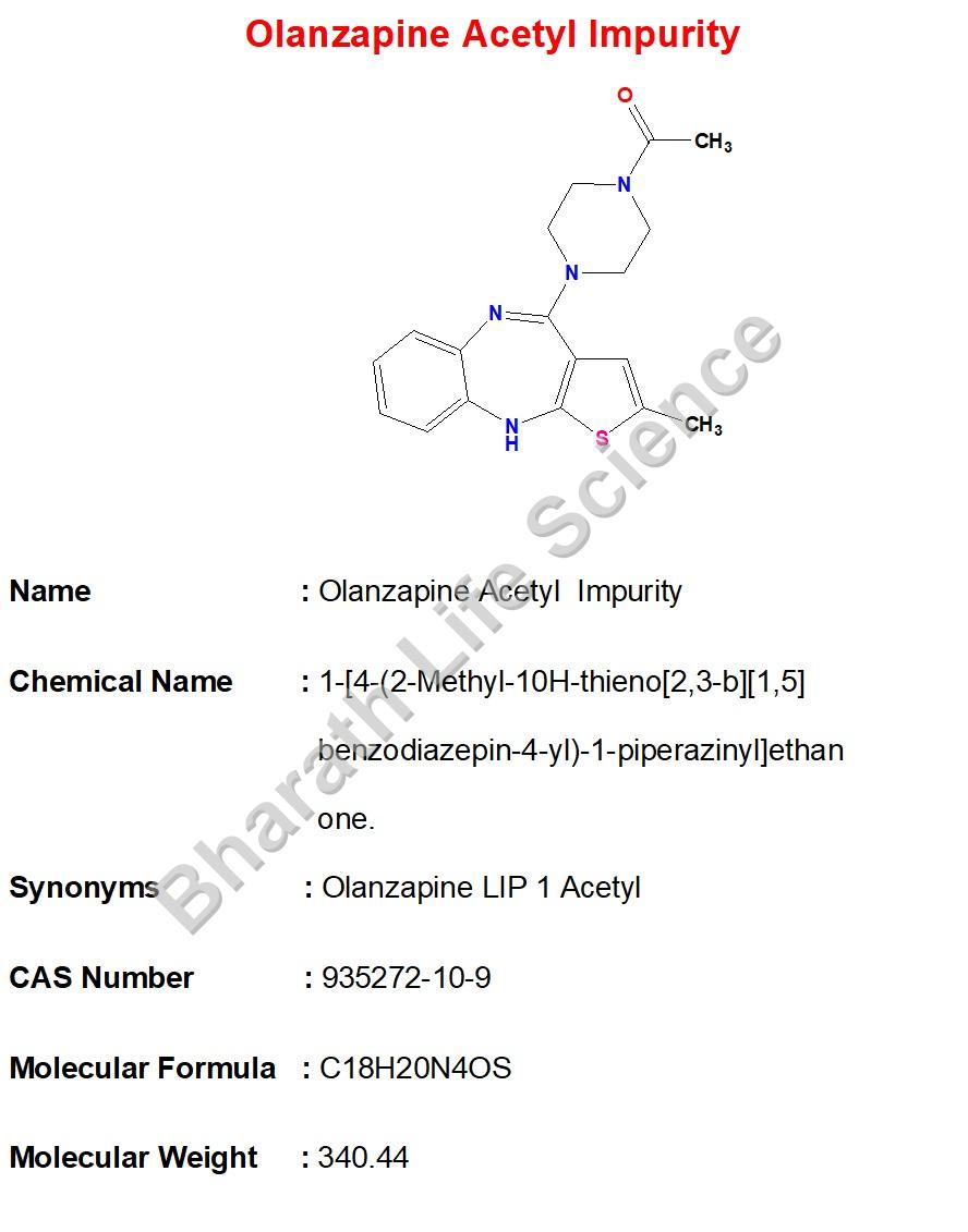 Olanzapine Acetyl  Impurity